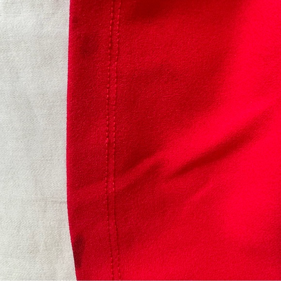 Windsor Fiona Formal One-Shoulder High Slit Red Dress Size Small - Picture 8 of 8